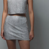 Alquimia Mini Skirt | Morning Mist