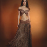 Amara Skirt | Golden Veil