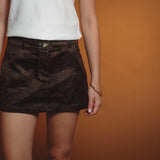 Grace Mini Skirt | Woodland Shadow